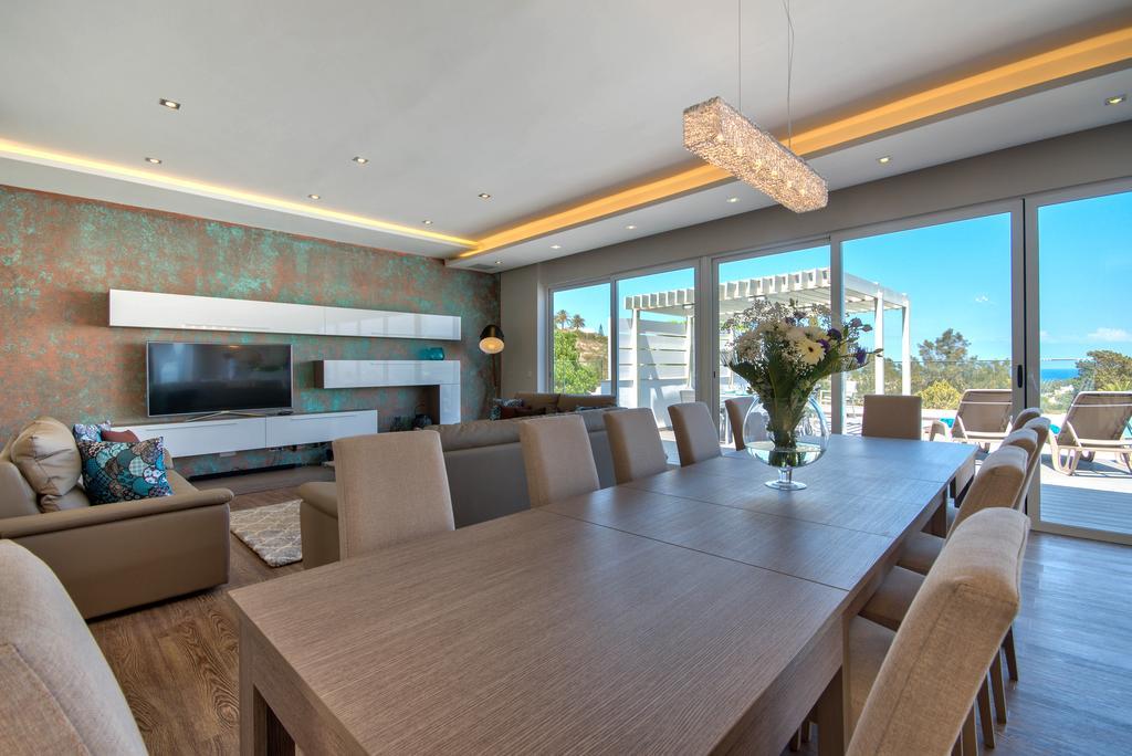 Villa Gaia - Sunset Views, Indoor Heated Pool, Sauna And Games Room Mellieha Exterior photo